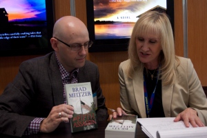 Author Brad Meltzer chats with me.